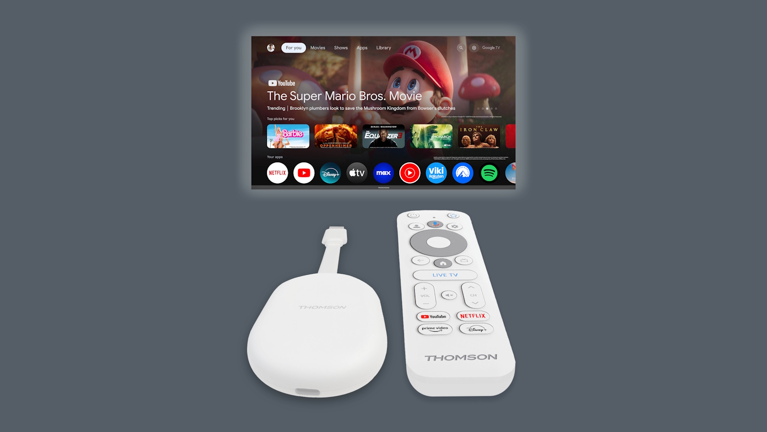Thomson Cast 150 er et billigt Chromecast-alternativ