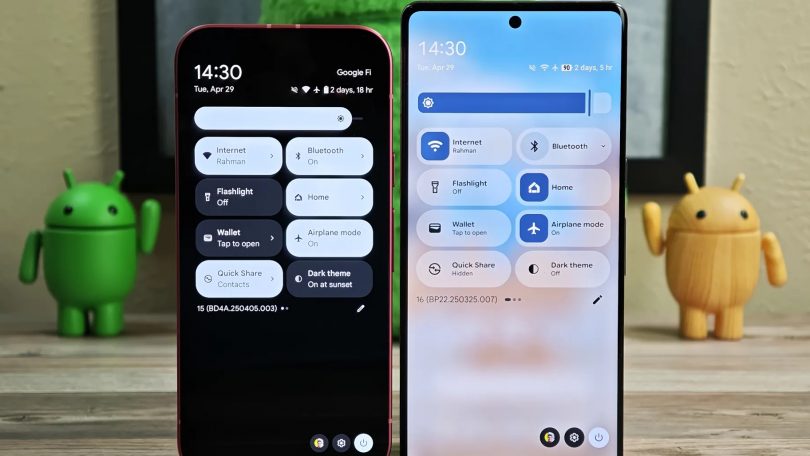 Android 16 får helt nyt design – ligner One UI fra Samsung