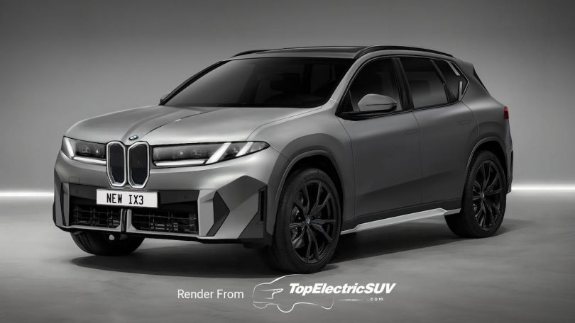 Sådan ser næstegenerations BMW iX3 ud