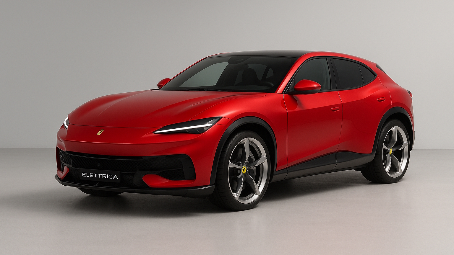 Ferrari afslører første detaljer om elbilen Elettrica i oktober