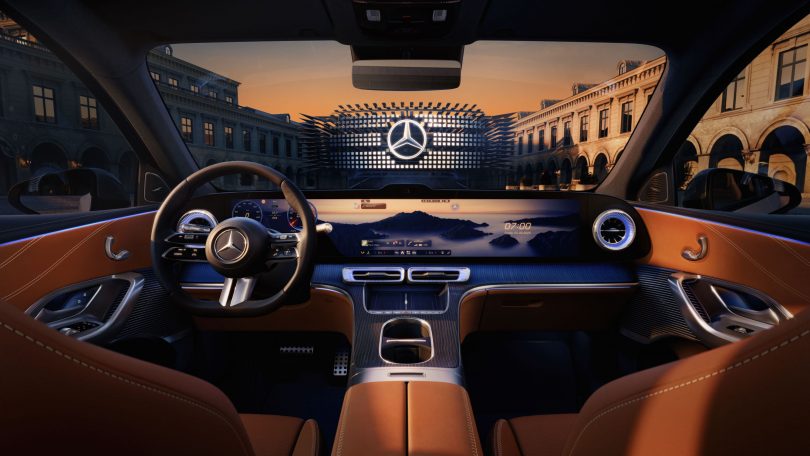 Mercedes-Benz GLC EQ får enorm infotainmentskærm