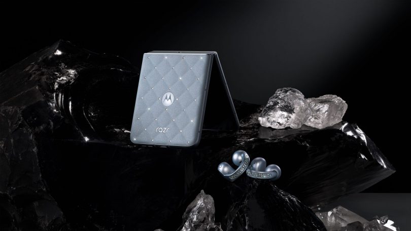 Nu får Motorola-mobiler Swarovski-krystaller
