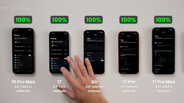 Test: iPhone Air har god batteritid