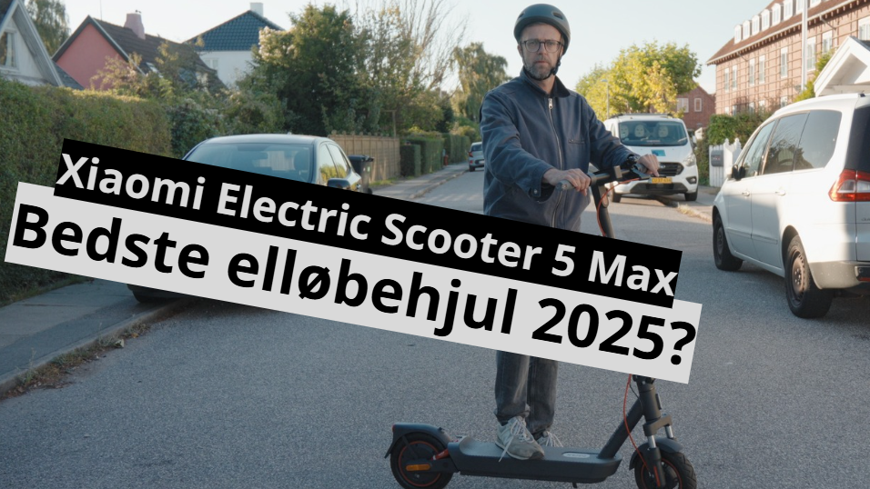 Bedste elløbehjul 2025? Her er Xiaomi Electric Scooter 5 Max