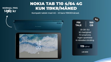 Spar 1.499 kroner: Gratis tablet med i mobilabonnement