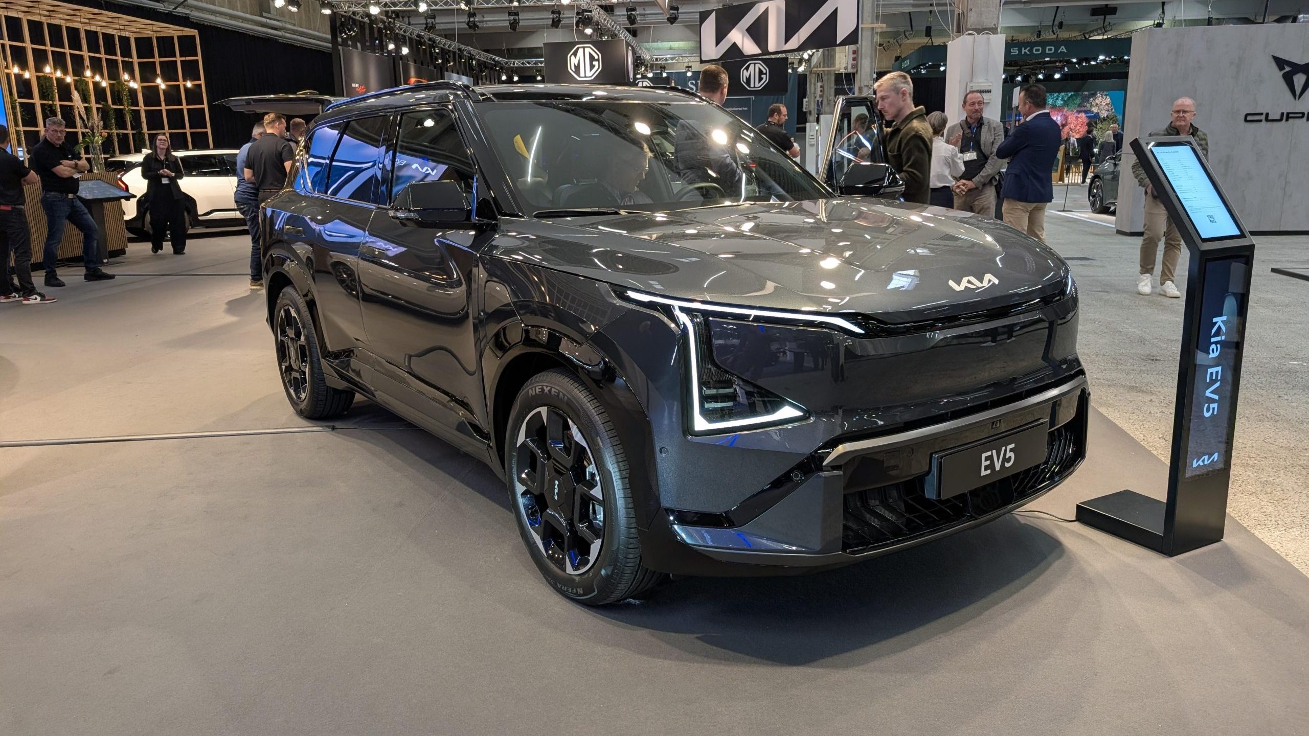 Elbilmessen 2025: Første indtryk af Kia EV5