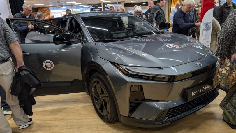 Elbilmessen 2025: Første kig på Toyota C-HR+