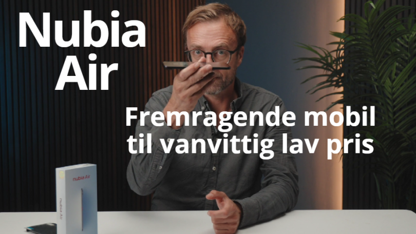 Test på video af Nubia Air: Bedste mobilkøb 2025?