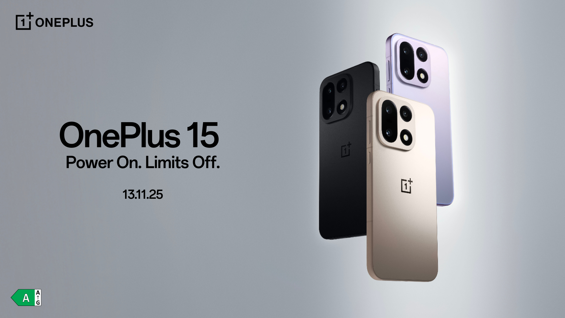 OnePlus 15 lanceres 13. november