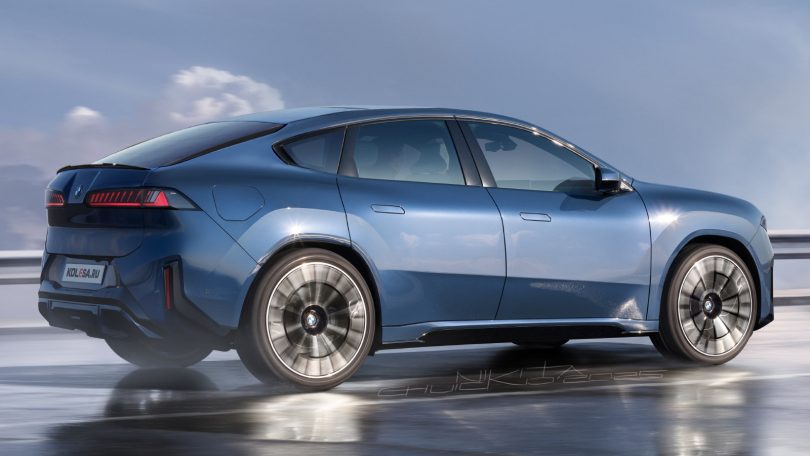 BMW iX4: Se billeder af BMW’s næste elbil