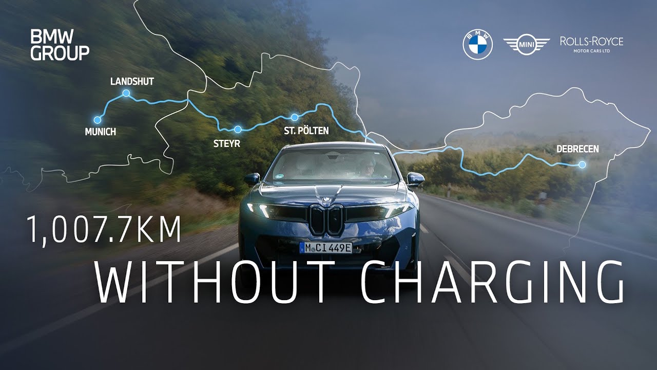 Test: BMW iX3 kører over 1.000 km på en opladning