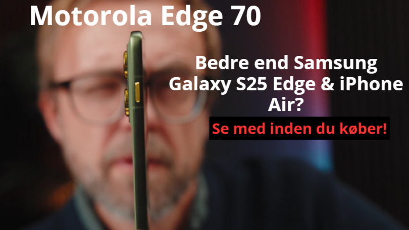 Video: Motorola Edge 70 testet – bedste ultratynde mobil?