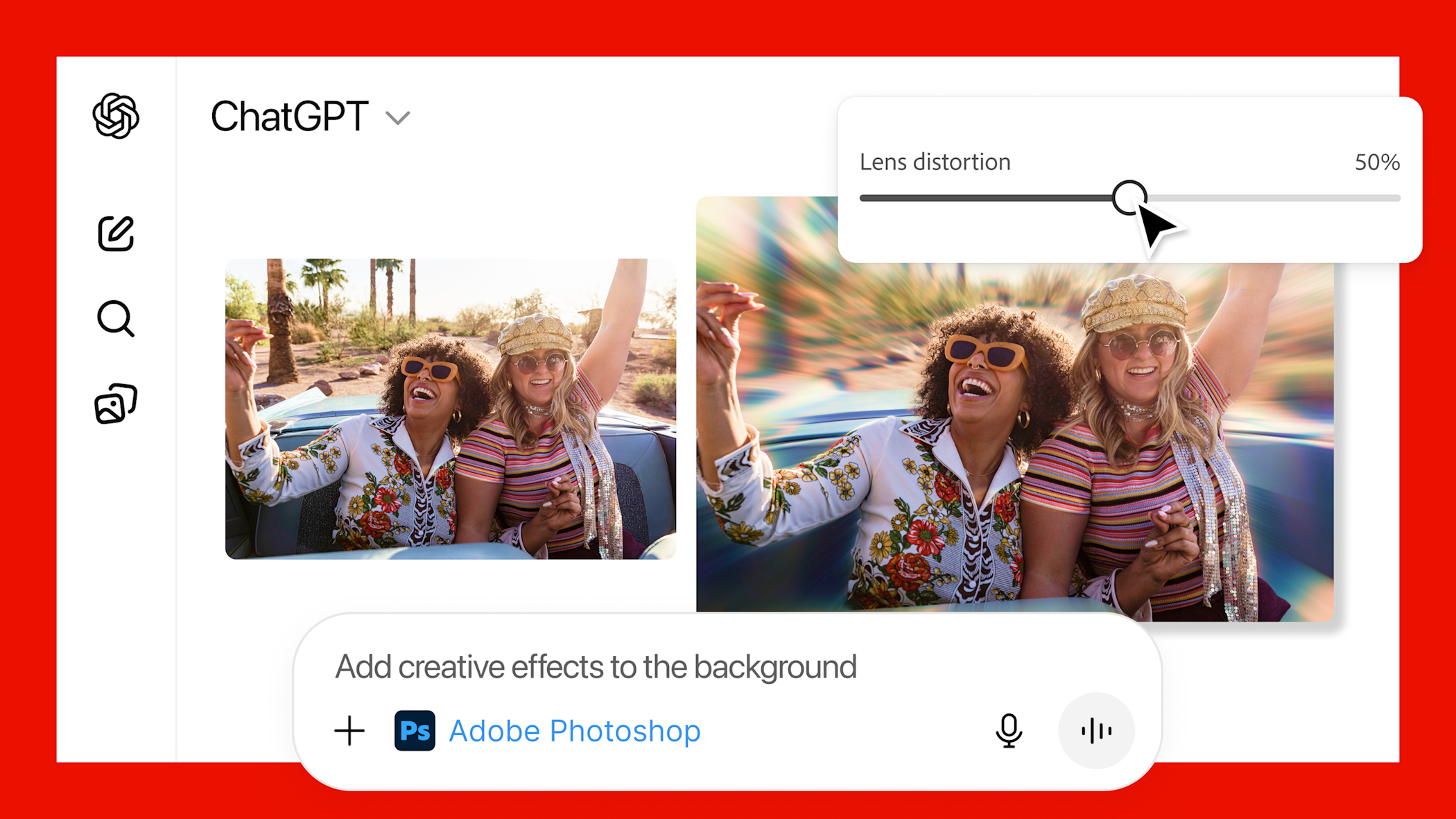 Nu kan du bruge Photoshop gratis i ChatGPT