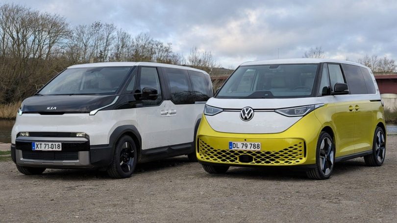 Sammenligning: VW ID. Buzz eller Kia PV5 Passenger?
