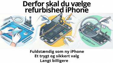 Refurbished iPhone – sådan får du billig brugt iPhone