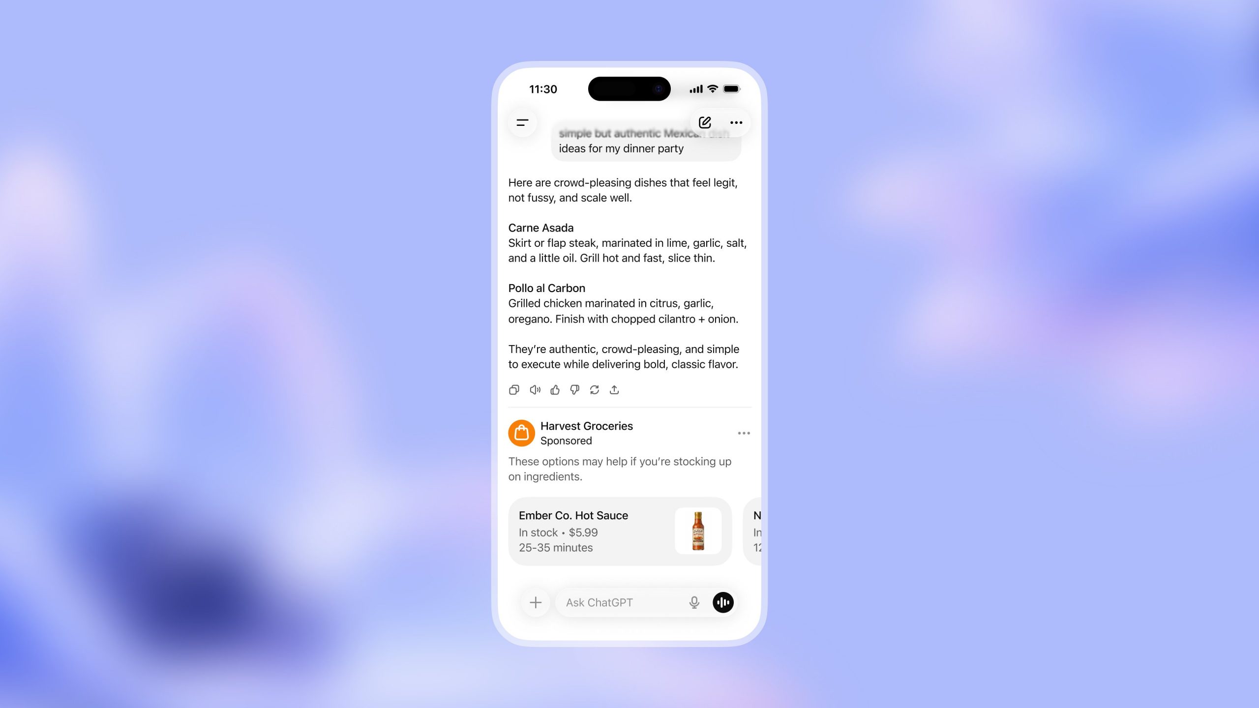 Nu kommer der reklamer i ChatGPT