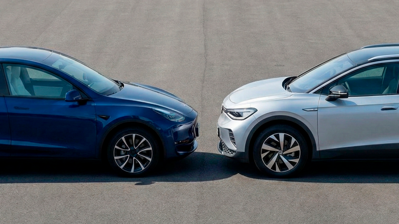 VW overhaler Tesla i Europa: Ny konge af elbiler