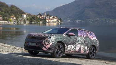 Skoda teaser for kæmpe elbil: Lover luksus og plads