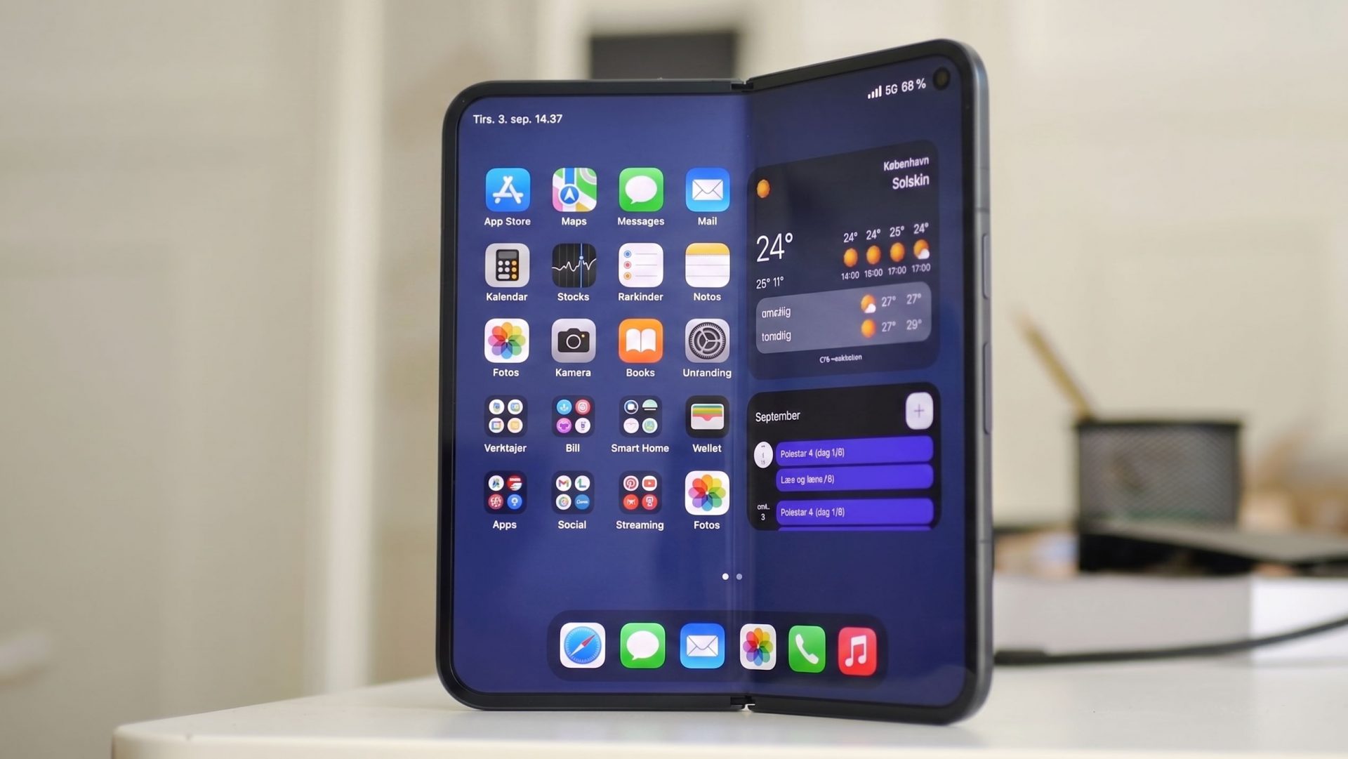 Afsløring: Nu testes Apples første foldbare iPhone