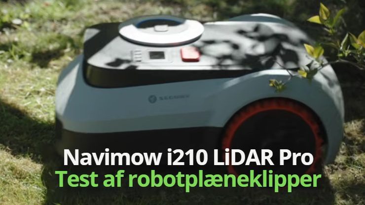 Spar 2.200 kroner på Navimow i2 LiDAR Pro+