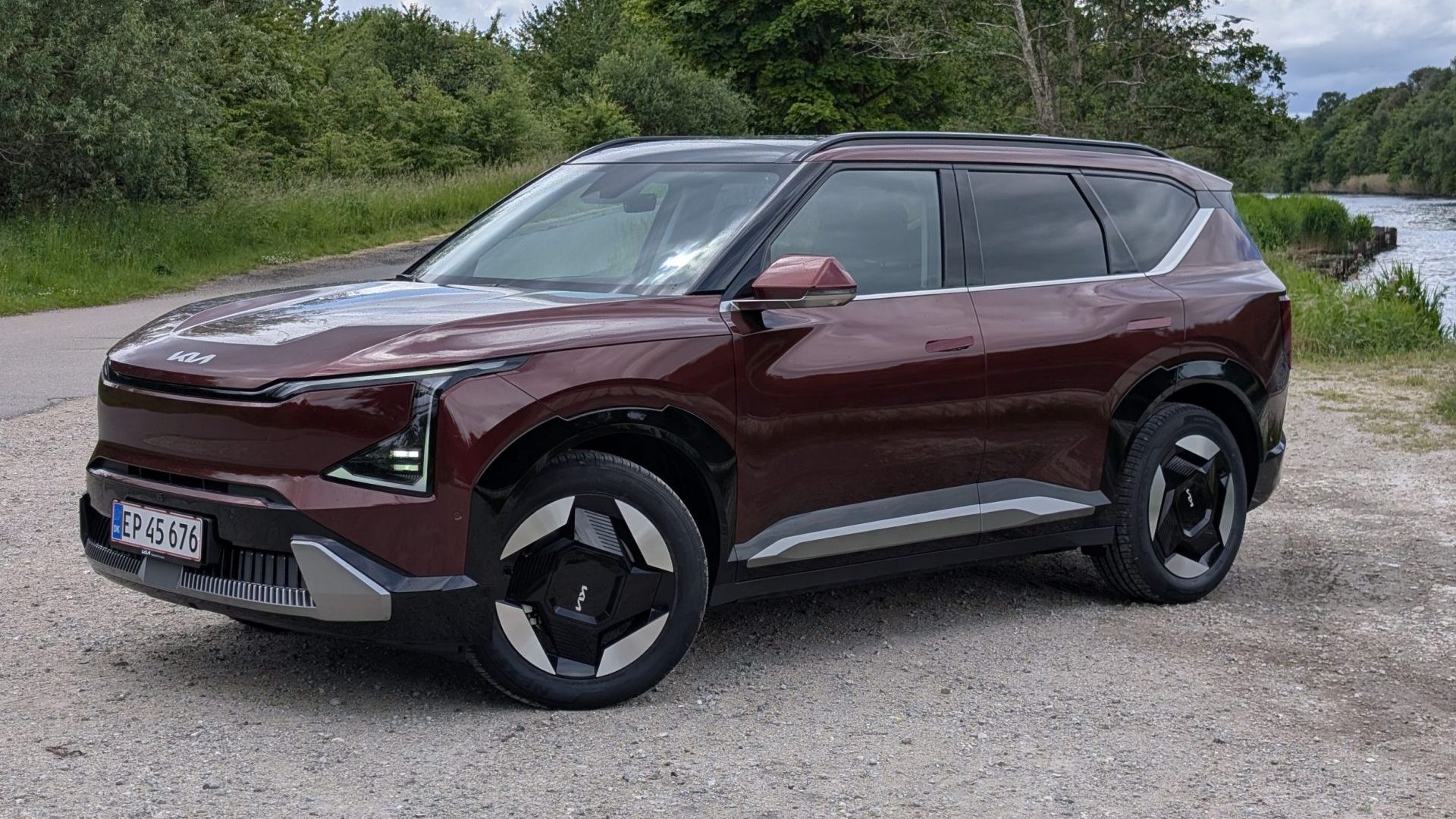 Test af Kia EV5 – komfortabel familie-SUV med god plads