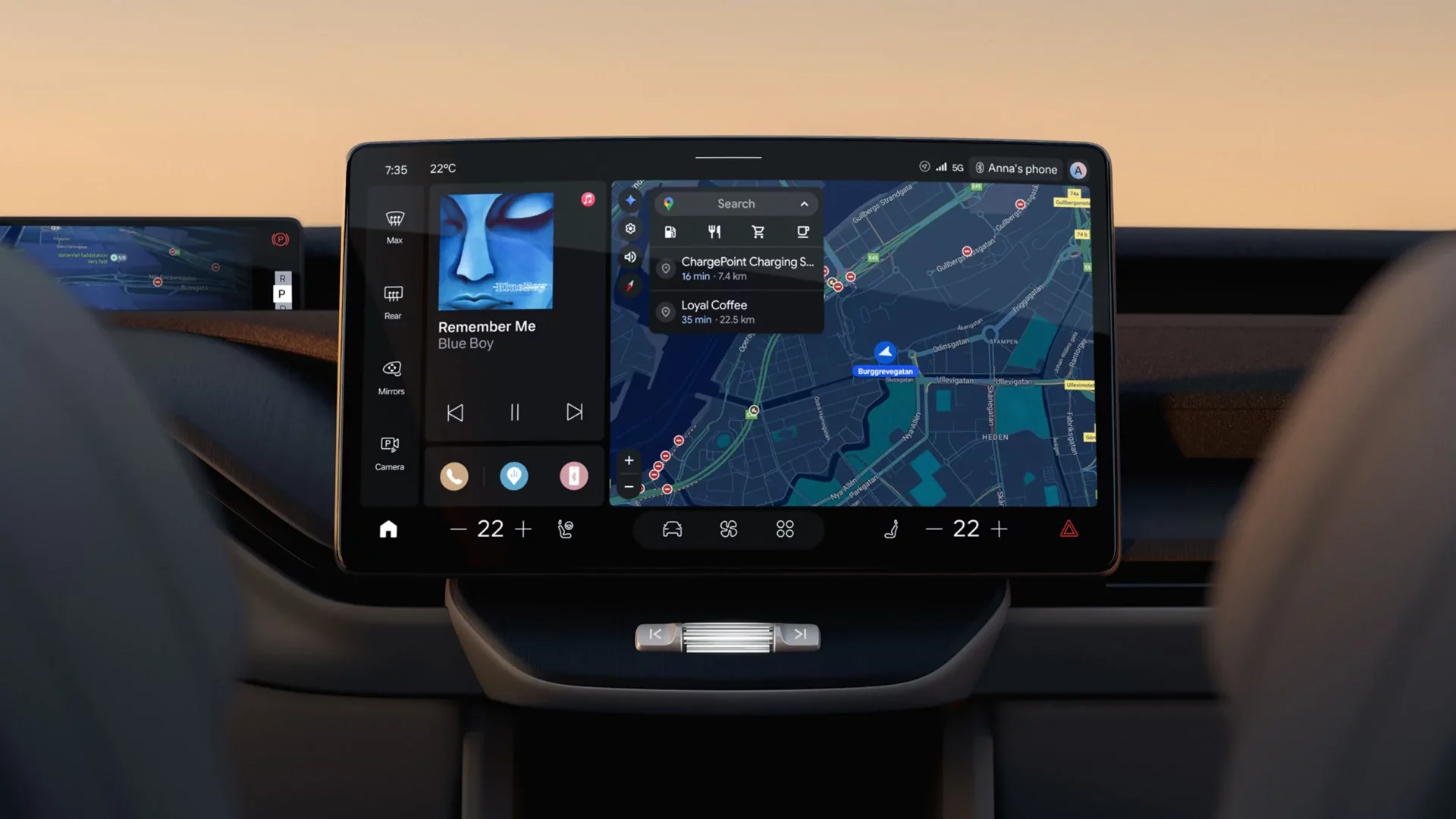 Alle elbiler med Android Automotive