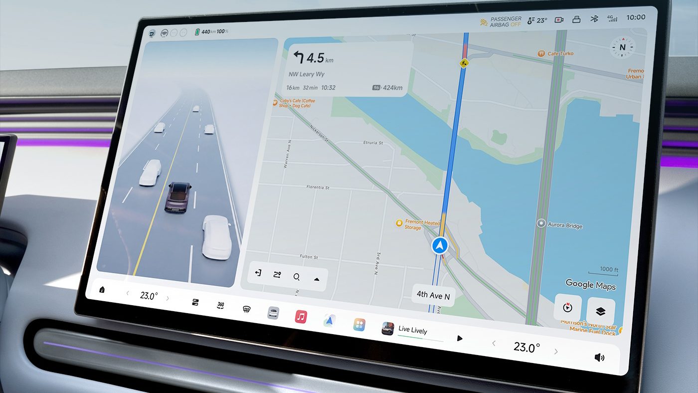 Slut med dårlig bilnavigation: Google Maps rykker ind i langt flere biler