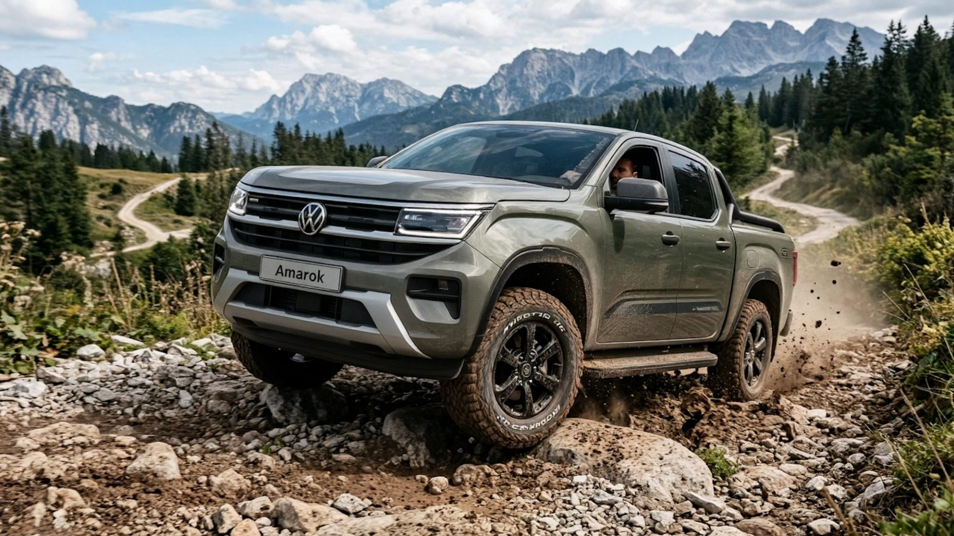 Kæmpe pickup fra Volkswagen kommer som elbil