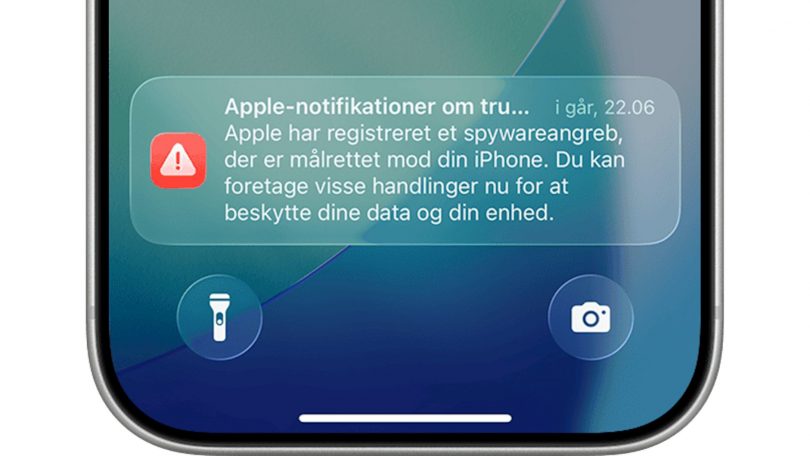 Apple udsender advarsel til iPhone-ejere i 110 lande