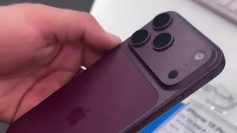 Lækket video afslører iPhone 18 Pro i nye farver