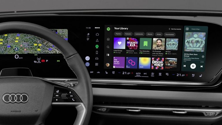 Audi først i verden: Ægte Spotify rykker ind i bilerne